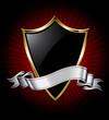 Photo en ligne au meilleur prix Black Shield and Silver Ribbon