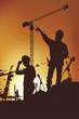 Ouvriers SUR un chantier 57