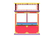 Circus Carnival Ticket Booth Stand