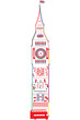 Big Ben Tower white
