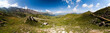 Seiser Alm Alpen Panorama in Südtirol