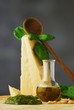 Quadro Pesto alla genovese con ingredienti
