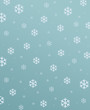 Snow flakes falling