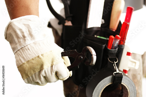 handwerker werkzeug gürtel