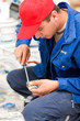 Handyman working