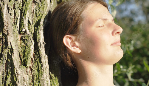 Photo: Girl relaxing Girl relaxing