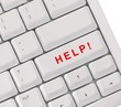 Photo: Keyboard help concept Keyboard help concept