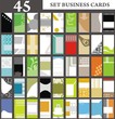 set business cards