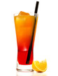 Kräuterbitter mit Orangensaft