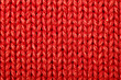 Red woolen texture