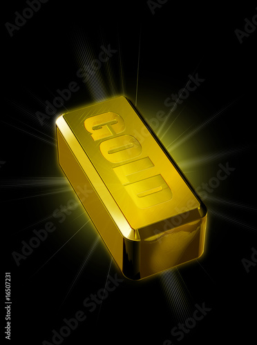 Illustration: Gold bar Gold bar