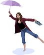 umbrella girl