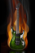 Design of electric modern guitar