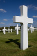 War cemetery cross
