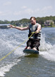 Foto: Wild ride on a kneeboard Wild ride on a kneeboard