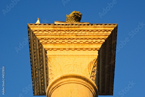Photo: Lion statue in Venice, Italy Lion statue in Venice, Italy