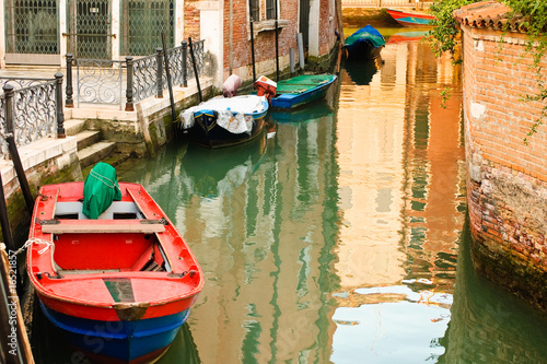 Photo: Small canal in Venice, Italy Small canal in Venice, Italy