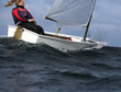 Optimist in der Welle