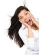 Shocked woman