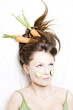 girl with carrot