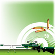 Rifle with scope