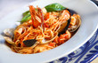 SPAGHETTI WITH SEAFOOD