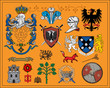 Heraldic elements - 1