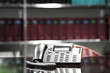 telefon kanzlei bücher regal