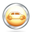Car gold and silver icon