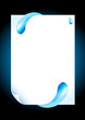 Water drop message 2 Water drop message 2