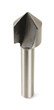 V-groove router bit