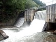 Flusskraftwerk Feistritz, Wasserfall