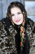 Russian girl in national dress