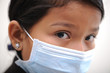 girl wear mask