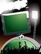 football stadium banner