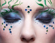beautiful girl with bodyart beautiful girl with bodyart