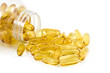 Open Omega Fish Oil bottle