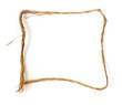 hemp border isolated