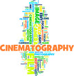 Cinema word cloud