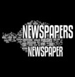 Newspaper word cloud