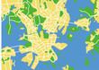vector map of helsinki.