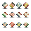 european flags set - cube version - part 2 european flags set - cube version - part 2