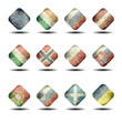 european flags set - cube version - part 3 european flags set - cube version - part 3
