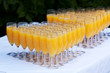 Bucks Fizz (Orange Juice and Champagne or Sparkling Wine) at a W