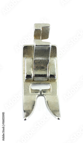 Photo: Overhead view zigzag foot Overhead view zigzag foot