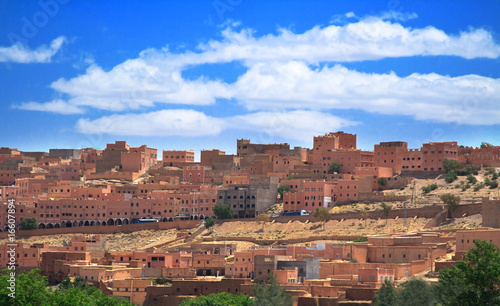 Photo: small Moroccan town small Moroccan town