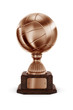 Bronze Volleyball trophy