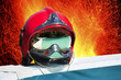 casque de pompier
