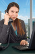 Woman on the phone