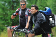 friendshiop outdoor on mountain bike